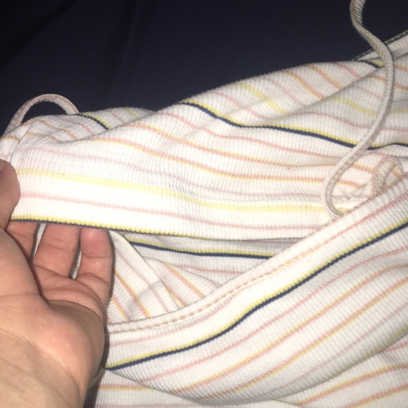 White striped tank top - Picture 3 of 3